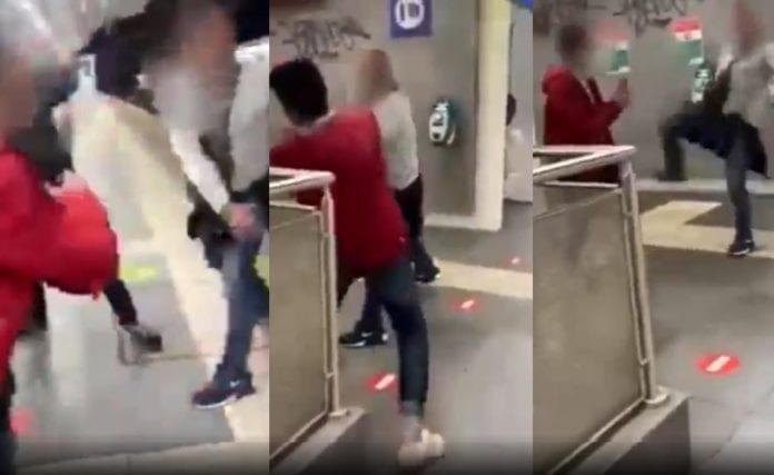 La vidéo de l’incident homophobe dans le métro de Rome